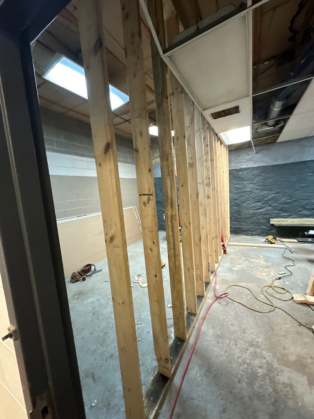 Cole Roofing Wall Demo