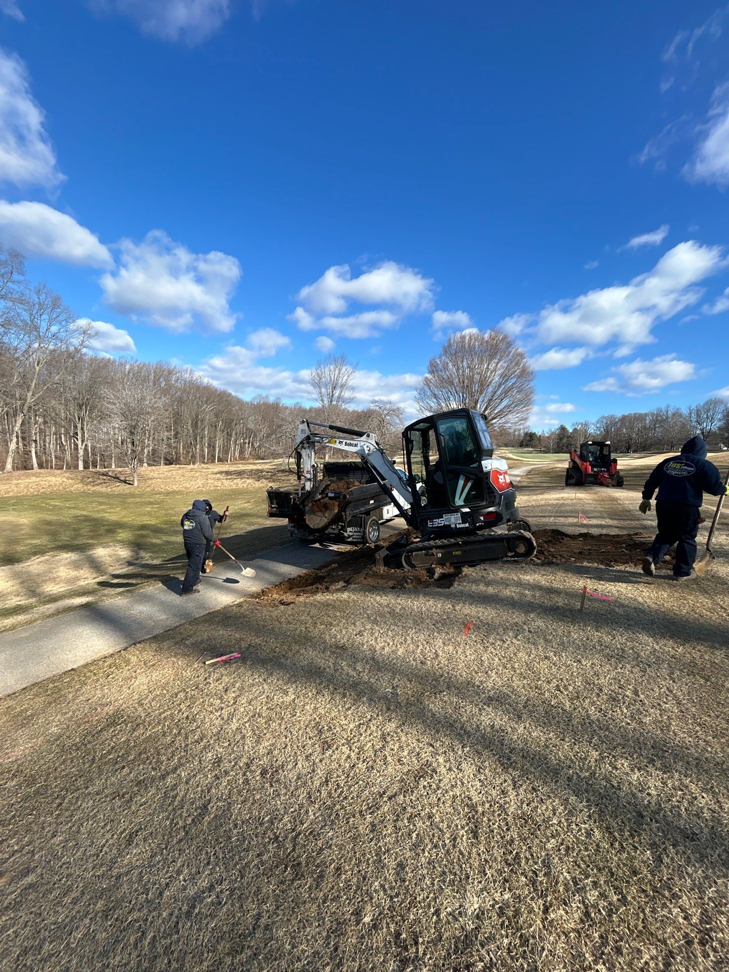 Hobbits Glenn #18 Steps and Cart Path